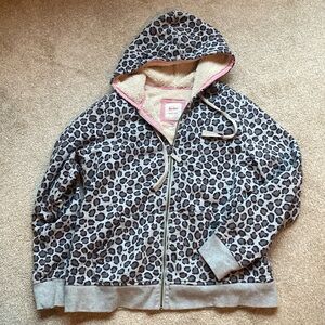 Boden zip up sweatshirt size medium